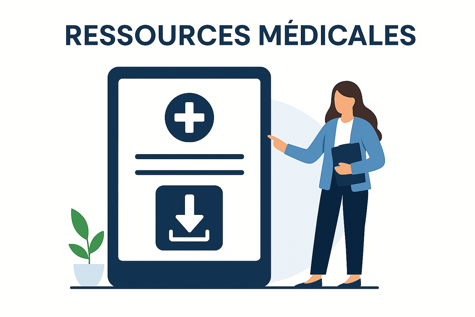 Telechargement de ressource médicales